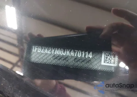 2018 Ford Transit-350 Xlt из США, поврежденный, VIN 1FBZX2YM0JKA70114